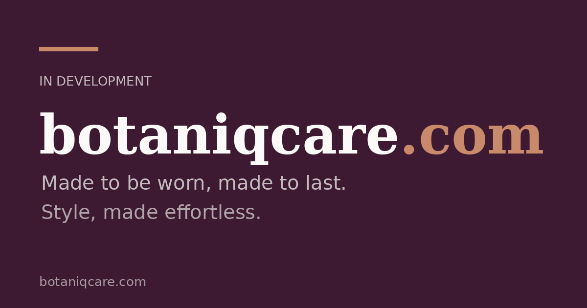 Link preview image for botaniqcare.com